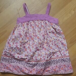 NWOT Baby Gap Floral Pink Kids Dress and Bloomers Size 2T